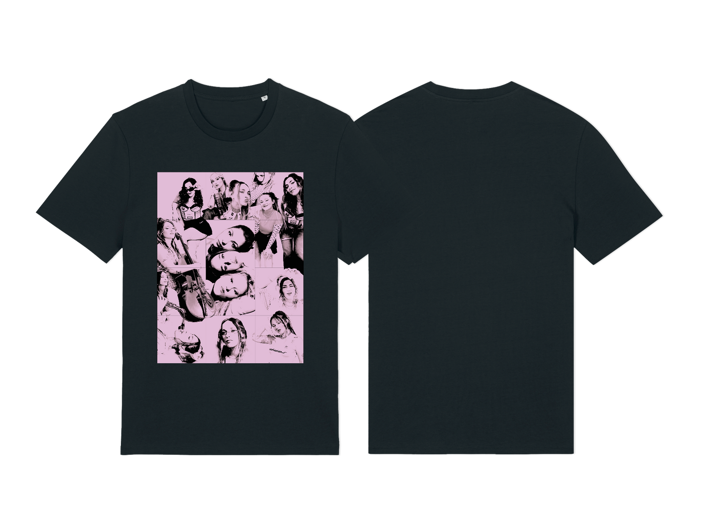 T-Shirt Noir L.E.J Collage Edition