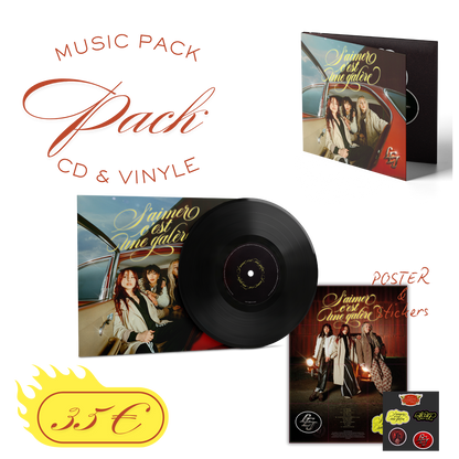 MUSIC PACK - CD + Vinyle