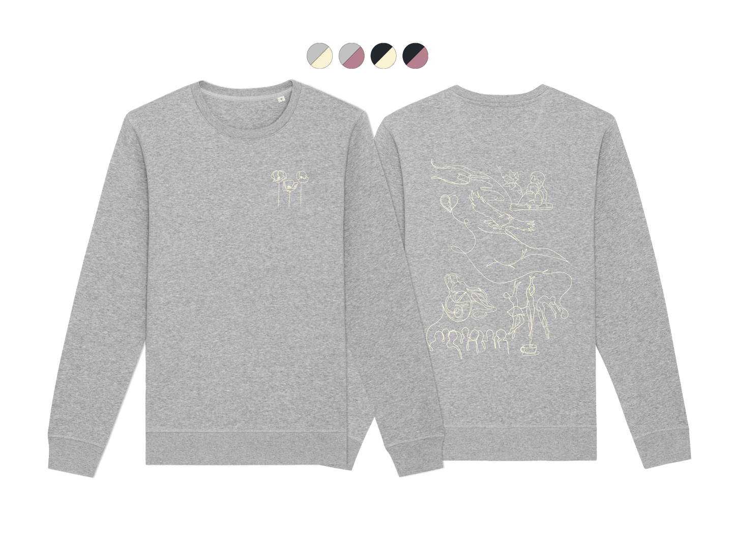 Crewneck Coquelicots LEJ_STORE