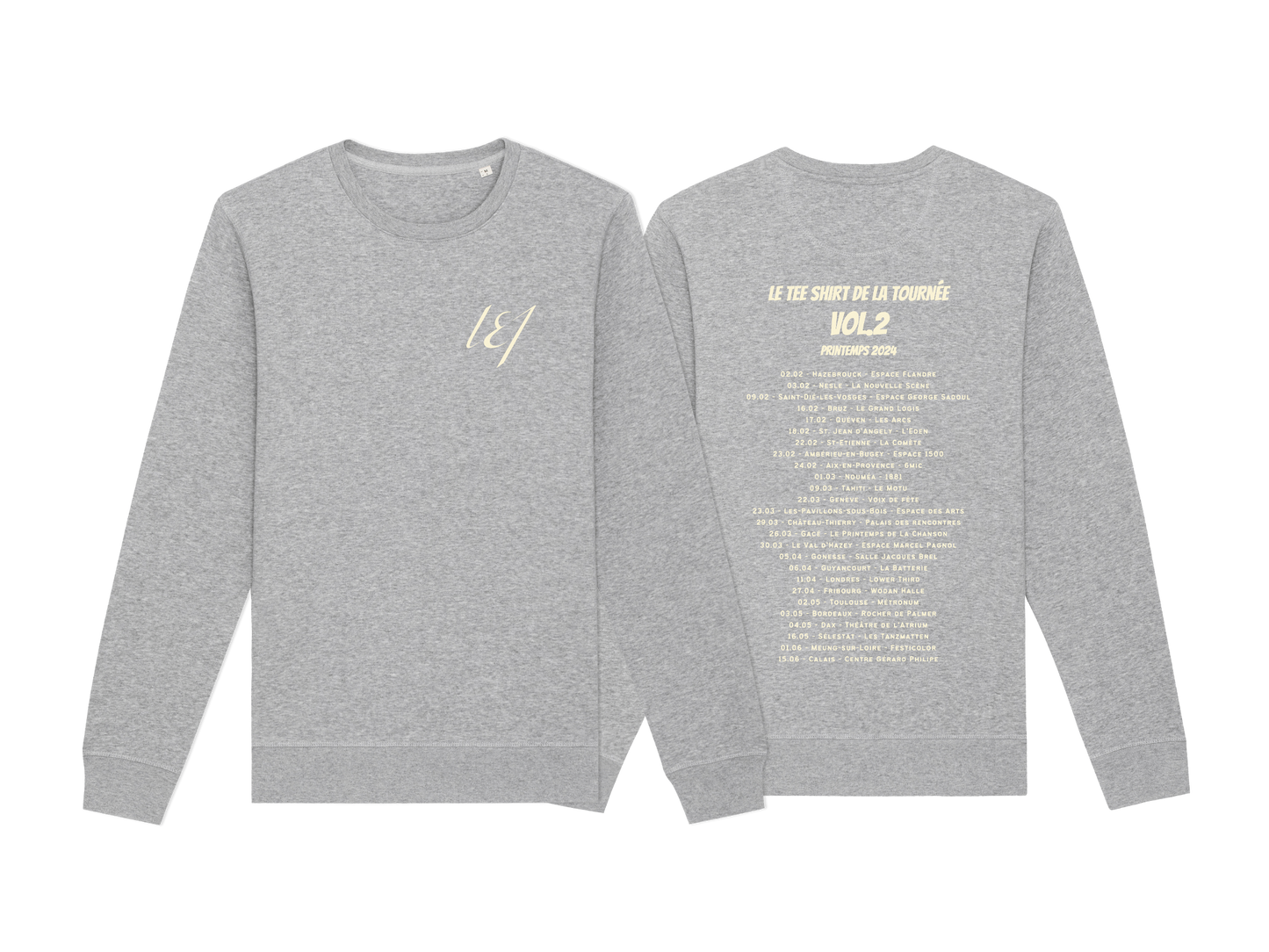 Crewneck Tournée LEJ_STORE