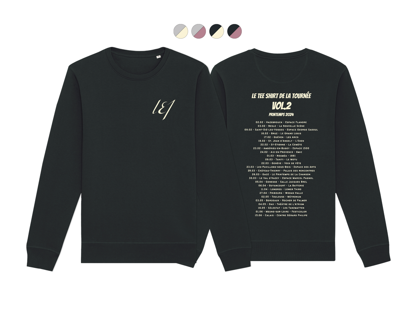 Crewneck Tournée LEJ_STORE